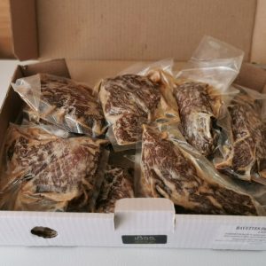 Bavettes de bœuf marinées