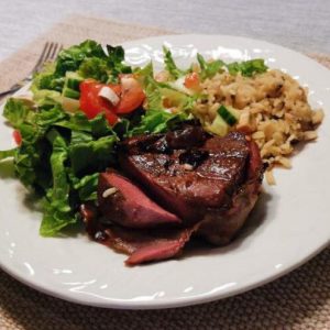 Tournedos de canard mariné érable & chipotlé