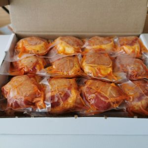 Tournedos de poulet mariné sauce californienne