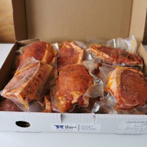 Côtelettes de porc cowboy