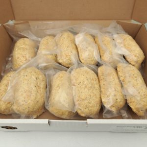 Poulet farci pomme, brie et canneberge