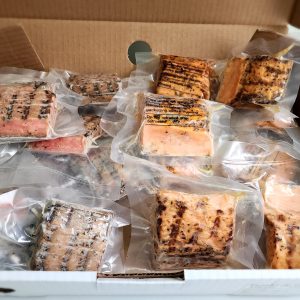 Tataki de thon et saumon