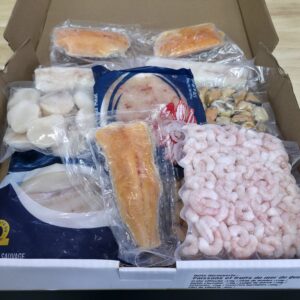 Boîte découverte poissons et fruits de mer gaspésie **(Nouveauté)**